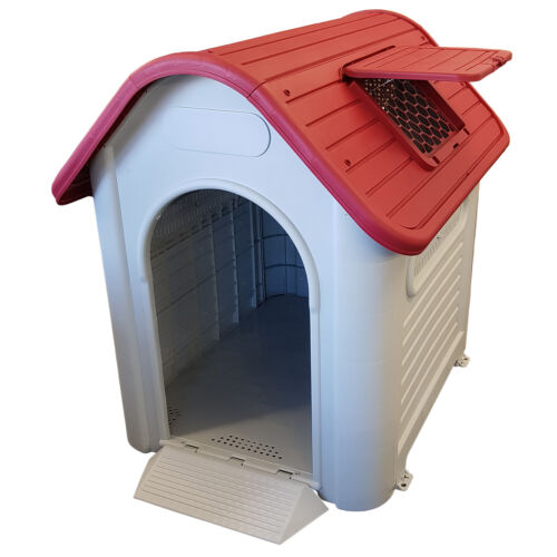 Plastic dog kennel - plastic,