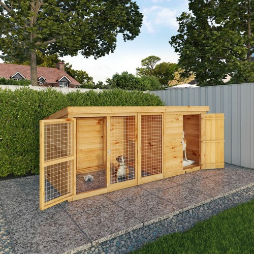 Wooden dog kennel - 4, &