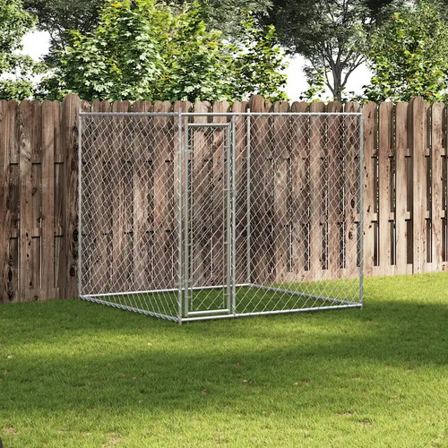 Walplus outdoor steel dog - steel,