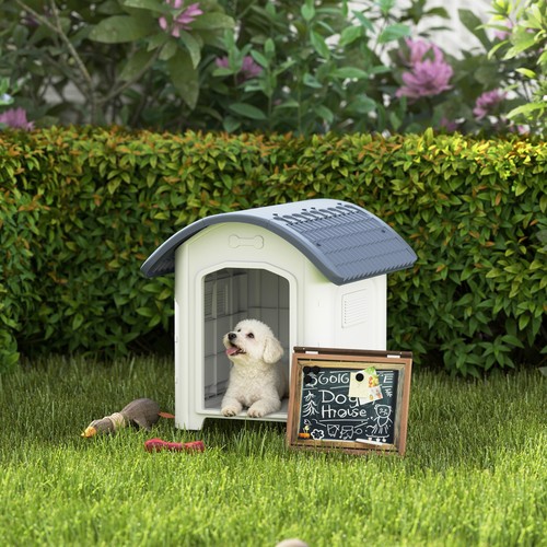 Pawhut plastic outdoor dog - pawhut,