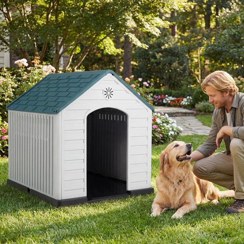 Large plastic dog - large,