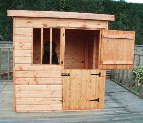 Wooden deluxe dog - deluxe, large
