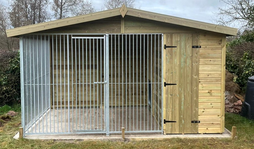 Benchmark outdoor dog kennel - benchmark,