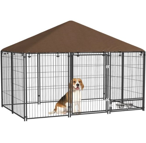 Dog kennel puppy - play, pen