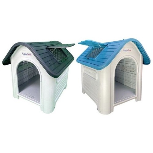 Hugglepets plastic dog - plastic, kennel