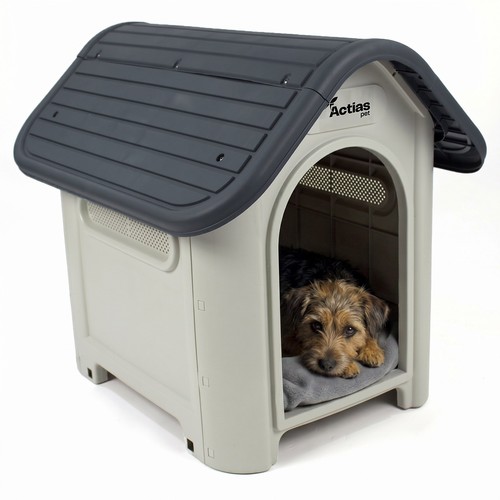 Plastic dog kennel - dog,
