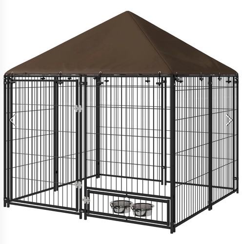Outdoor dog kennel - dog, kennel/playpen