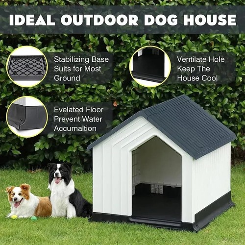 Plastic dog house durable - house,
