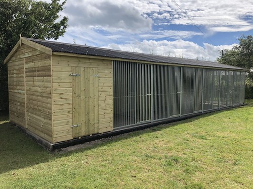 Modular dog kennel - kennel, &