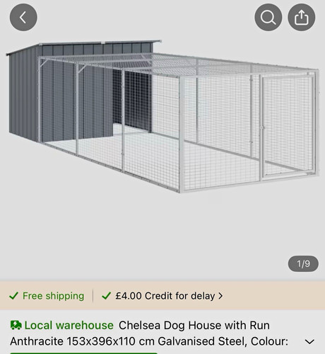 Chelsea outdoor dog kennel - outdoor,