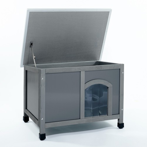 Dog kennel plastic - plastic, wood