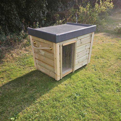 Heavy duty wooden dog - duty, kennel