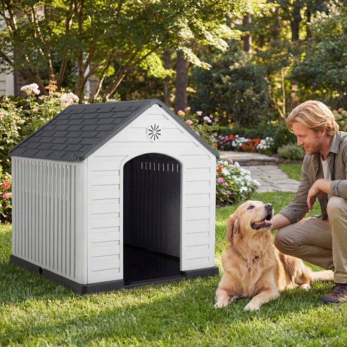 Large plastic dog - large,
