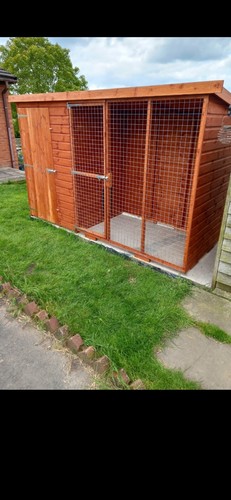 Dog kennel and run - kennel,