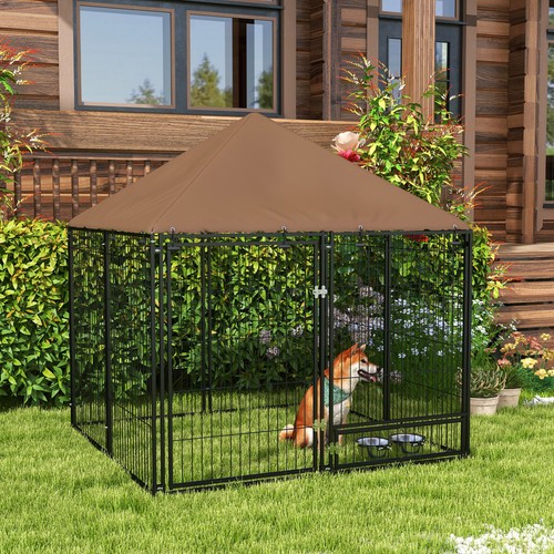 Outdoor dog house kennel - kennel, with